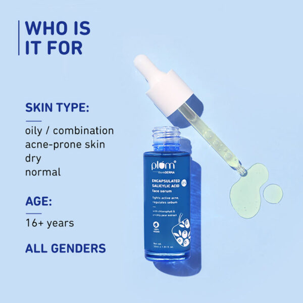 Plum 2% Encapsulated Salicylic Acid Face Serum- ZSX1029 - Image 4
