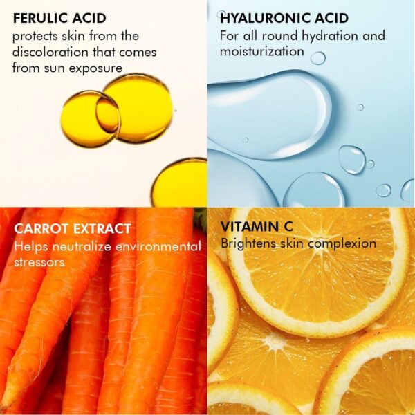 Conscious Chemist 10% Vitamin C Face Serum (Advanced) With Ferulic Acid For Glowing Skin- ZSX1033 - Image 4