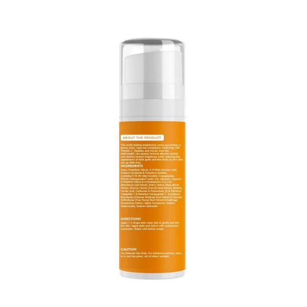 Conscious Chemist 10% Vitamin C Face Serum (Advanced) With Ferulic Acid For Glowing Skin- ZSX1033 - Image 2