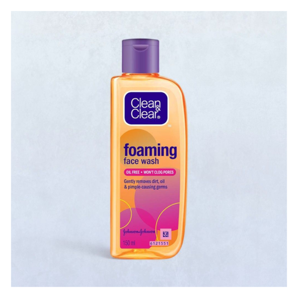 Clean & Clear Foaming Face Wash- CQK1001