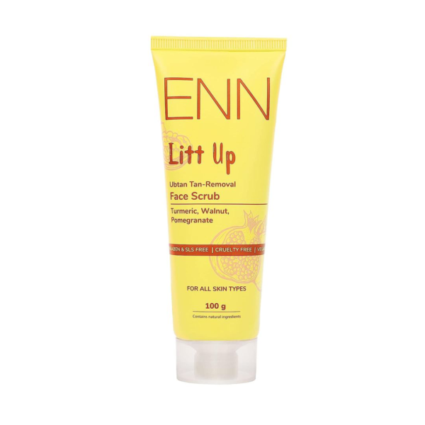 Enn Beauty Litt Up Ubtan Skin Brightening Face Scrub- CQK1007