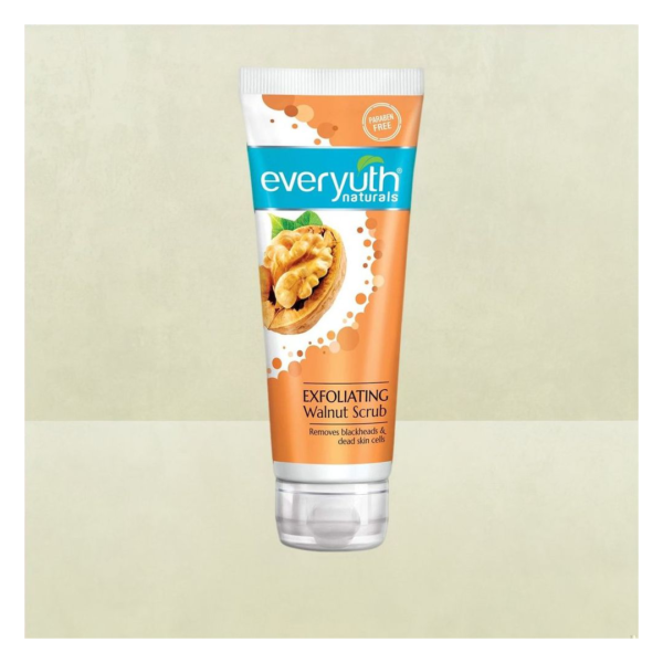 Everyuth Naturals Exfoliating Walnut Scrub for Blackheads & Dead Skin Cells- CQK1008