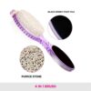 Vega 4 In 1 Foot Pedicure Brush Pumice Stone Scrubber & File For Soft Care (Pd-02)- FJR1010 - Image 2