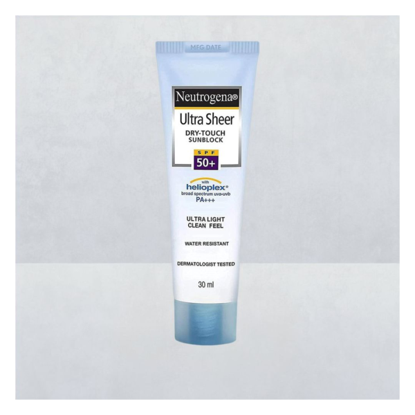 Neutrogena Ultra Sheer Dry Touch SPF 50+ Sunblock Sunscreen Lotion- JMX1006