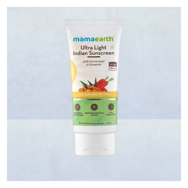 Mamaearth's Ultra Light Natural Sunscreen SPF 50 PA+++- JMX1013