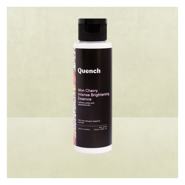 QUENCH Intense Brightening Korean Toner Face Essence with Cherry Blossom for Instant Glow- TQY1001