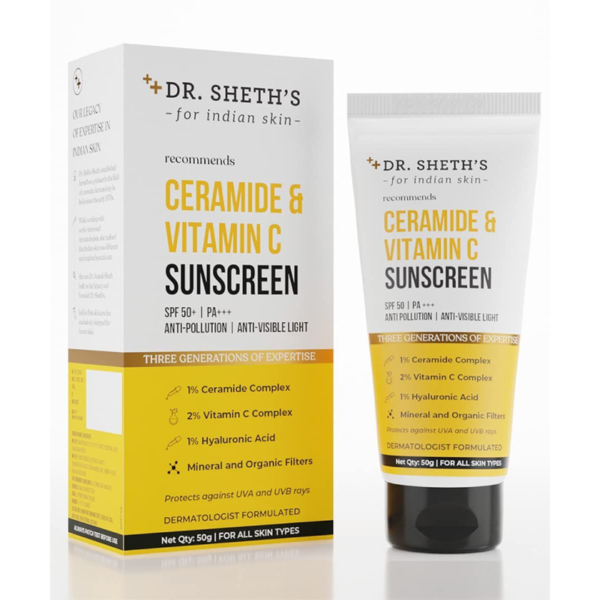 Dr. Sheth's Ceramide & Vitamin C Sunscreen- JMX1044