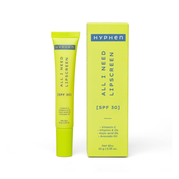 Hyphen All I Need Lipscreen Lip Balm with SPF 30 & 2% Kojic Acid - Moisturizing- VRY1004