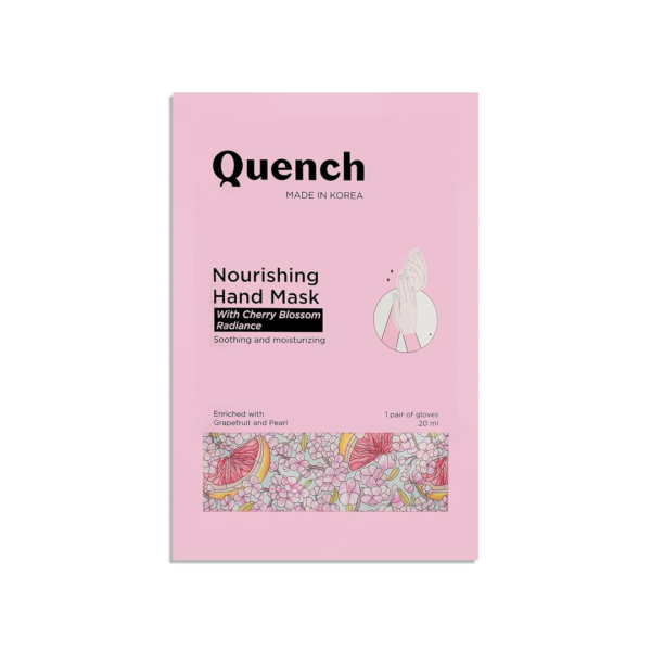 Quench Nourishing Manicure Hand Mask (With Mon Cherry Radiance)- WDF1001