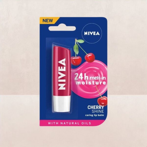 Nivea Cherry Shine Lip Balm- VRY1005