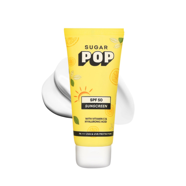 SUGAR POP Spf 50 Sunscreen With Vitamin C And Hyaluronic Acid- JMX1049