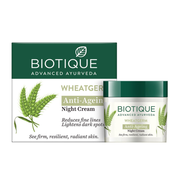 Biotique Wheatgerm Anti-Ageing Night Cream- FQF1055