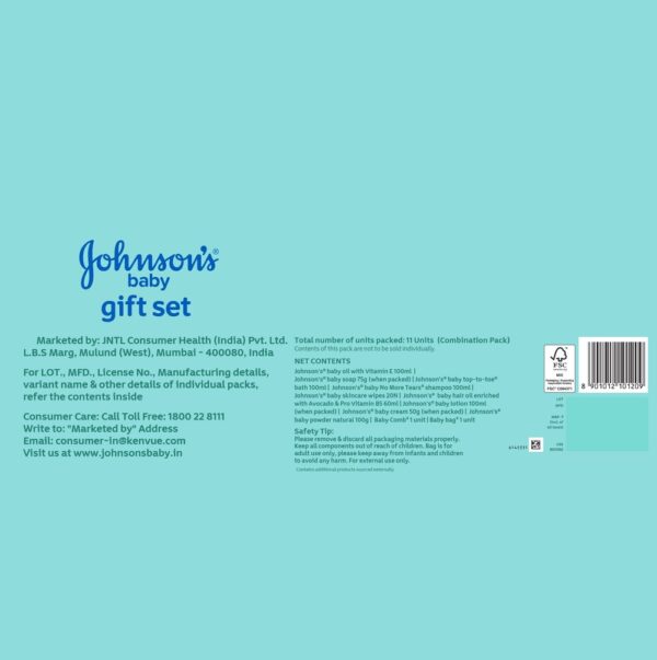 Johnson's Baby Gift Set (11 Products)- EGC1005 - Image 3
