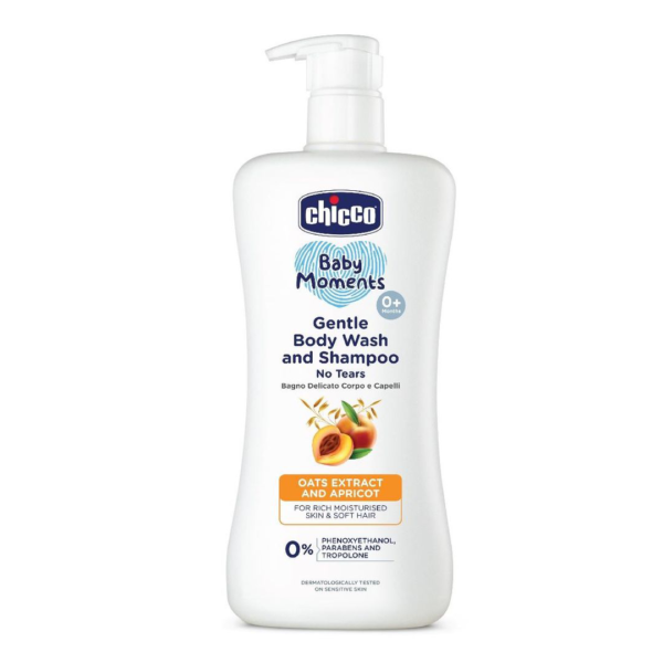 Chicco Baby Moments Gentle Bodywash & Shampoo- EGC1009