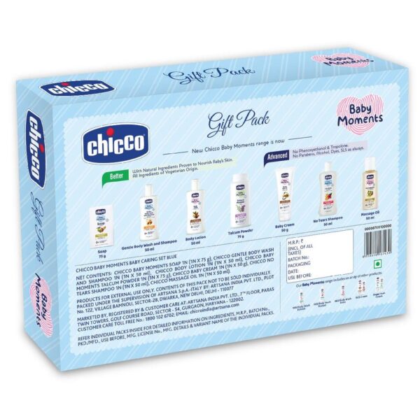 Chicco Baby Moments Baby Caring Set Blue- EGC1010 - Image 2
