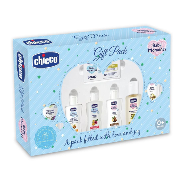 Chicco Baby Moments Baby Caring Set Blue- EGC1010