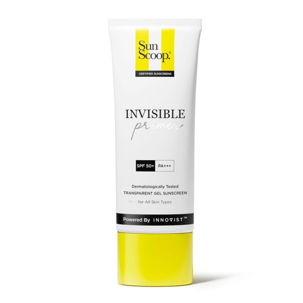 Sunscoop Invisible Gel Face Sunscreen Spf 50 Pa+++ Broad Spectrum (Uva &Uvb) & Primer Like Finish- JMX1074