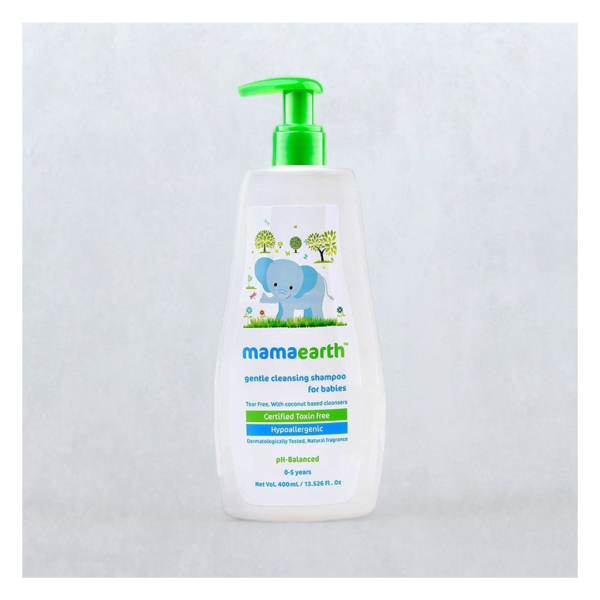 Mamaearth Gentle Cleansing Shampoo For Babies- AZS1005