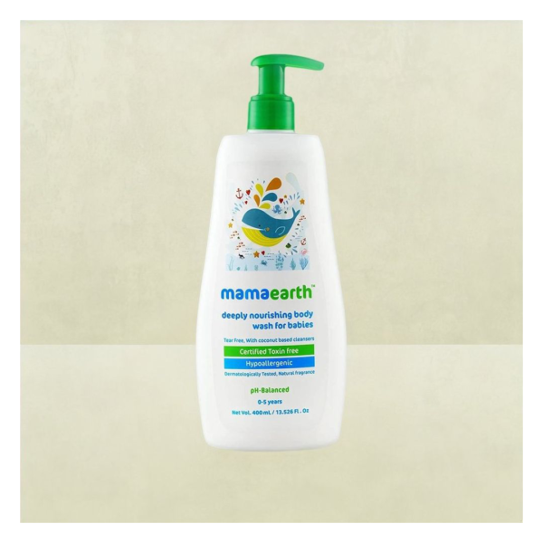 Mamaearth Deeply Nourishing Body Wash For Babies- AZS1010