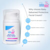 Baby Sebamed Protective Facial Cream | pH 5.5 | Baby Face Cream | Vitamin E for Soft Skin- CZS1007 - Image 5