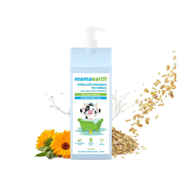 Mamaearth Milky Soft Shampoo For Babies- AZS1027