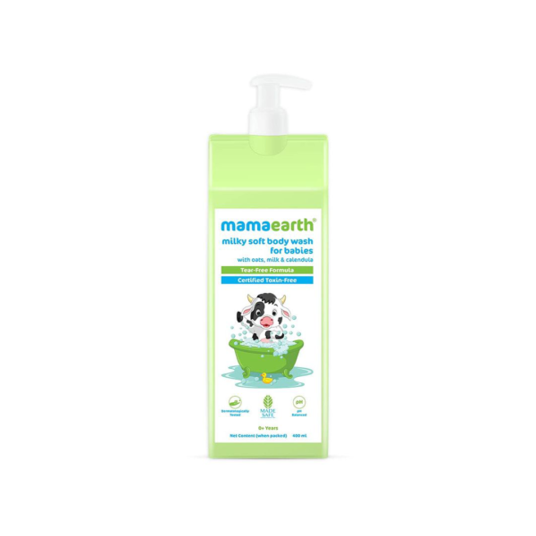 Mamaearth Milky Soft Body Wash For Babies- AZS1028