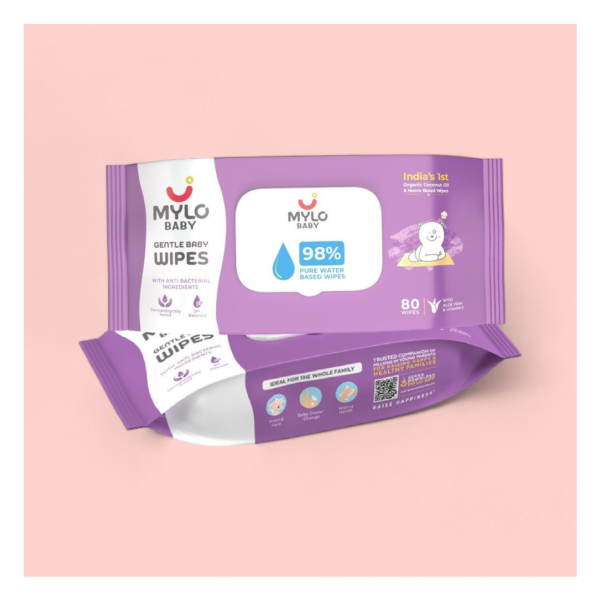 Mylo Baby Wipes With Lid- UFB1011