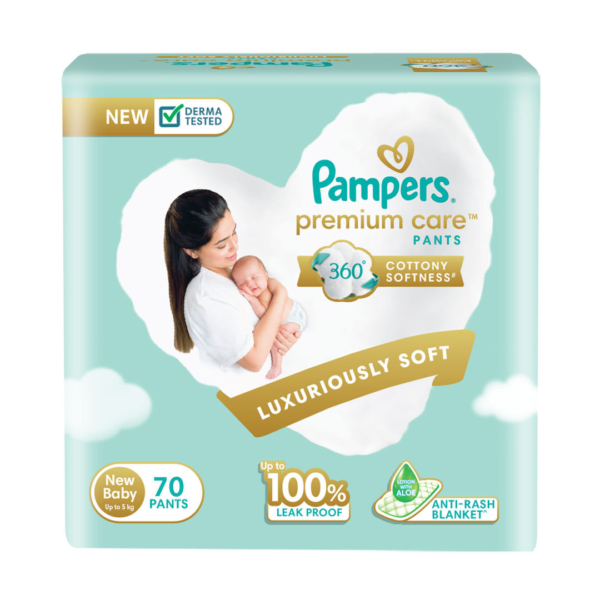 Pampers Premium Care Diapers (Pants, NB , 0-5 kg)- GKR1007