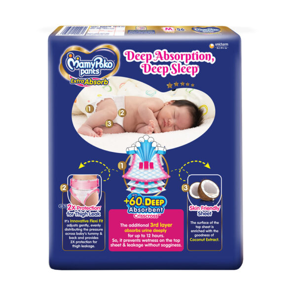 MamyPoko Pants Extra Absorb (Medium)- GKR1008 - Image 4