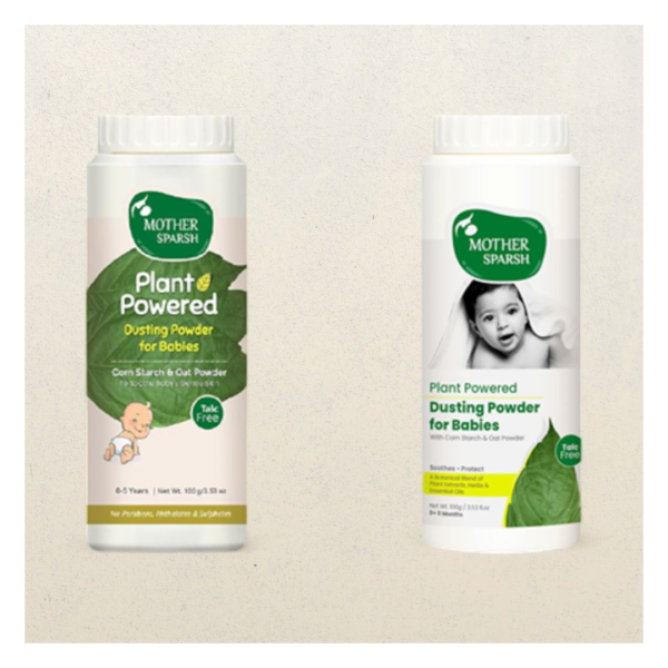 Mother Sparsh Plant Powered Talc Free Dusting Powder For Babies- CZS1021