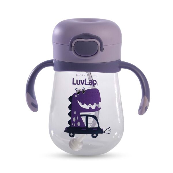 Luvlap - Straw Sipper Cup Purple- YWV1002