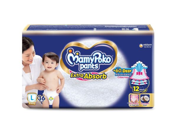 MamyPoko Pants Extra Absorb (Large)- GKR1011 - Image 3
