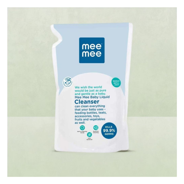 Mee Mee Anti-Bacterial Baby Liquid Cleanser Refill Pack- KMJ1004