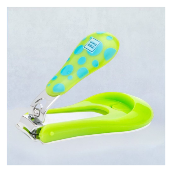 Mee Mee Protective Baby Nail Clipper Cutter with Skin Guard (Green)- KMJ1005