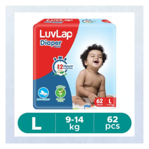 Luvlap Diaper (Pants, L, 9-14 kg)- GKR1025