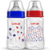 Luvlap Natura Flow Wide Neck Feeding Bottle 3M+- YWV1009 - Image 5