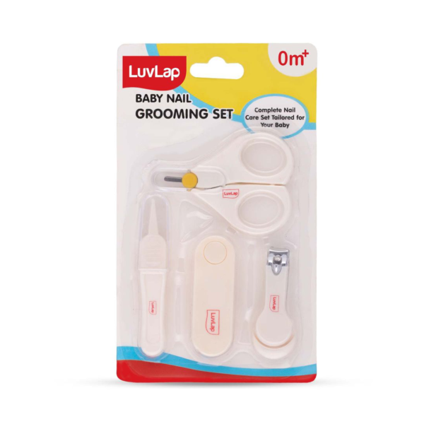 Luvlap Baby Scissors & Nail Clipper Set- KMJ1013