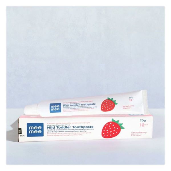 Mee Mee Mild Toddller Toothpaste For Kids - Strawberry- RAT1005