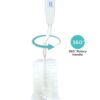 Mee Mee Bottle & Nipple Cleaning Brush (with 360-degree Rotary Handle White)- KMJ1014 - Image 5