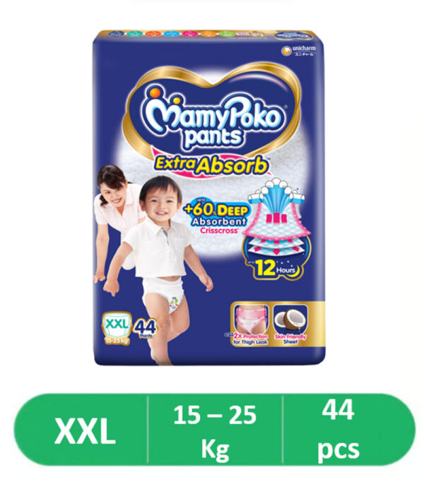 Mamypoko Extra Absorb (Pants, XXL, 15-25 kg)- GKR1032 - Image 3