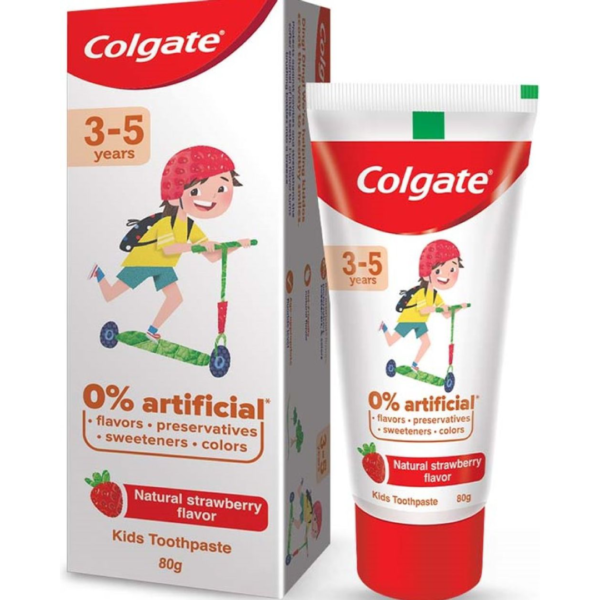 Colgate Toothpaste For Kids (3-5 Years) Natural Strawberry- RAT1007