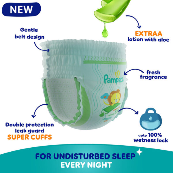 Pampers All round Protection (Pants, L , 9-14 kg)- GKR1038 - Image 4
