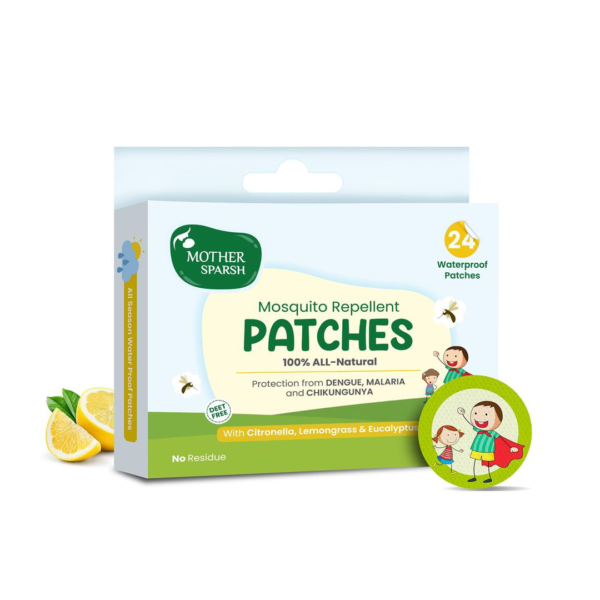 Mother Sparsh Natural Mosquito Repellant Patches- CND1009