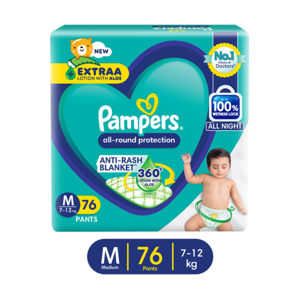 Pampers All Round Protection (Pants, M , 7-12 kg)- GKR1047