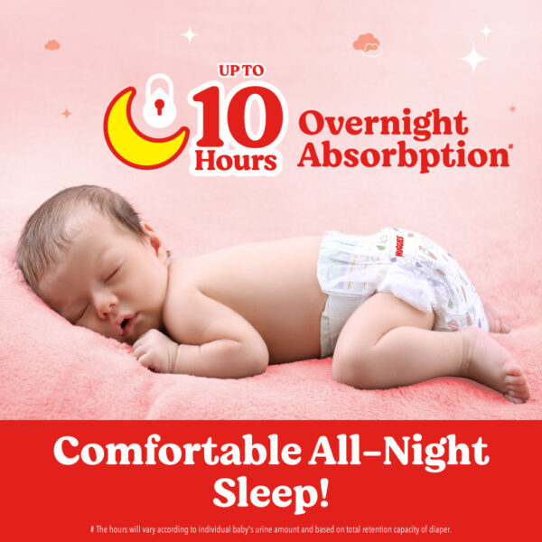 Huggies Complete Comfort Wonder Pants, India's Fastest Absorbing Diapers | Small Size- GKR1049 - Image 4