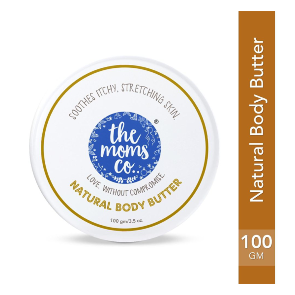 The Moms Co. Natural Body Butter For Pregnant Belly, Dry Skin With Shea And Cocoa Butter .- CBE1001