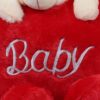 Babique Cute Teddy Bear Baby Pillow Stuffed Soft Plush Soft Toy Kids Birthday (Red)- NYB1005 - Image 3