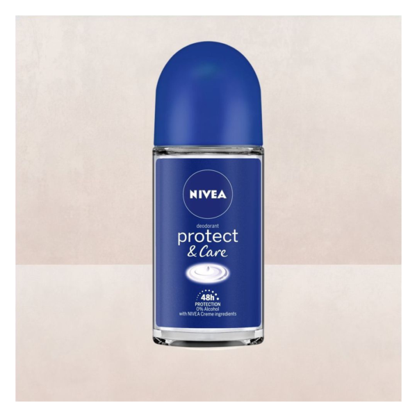 Nivea Protect & Care Deodorant Roll On For Men- DEU1002