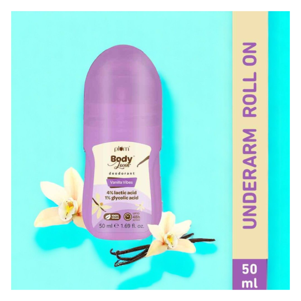 Plum Bodylovin' Vanilla Vibes Deodorant Roll-On- DEU1007