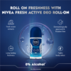 Nivea Fresh Active Roll On 48h Long lasting Freshness- DEU1008 - Image 2